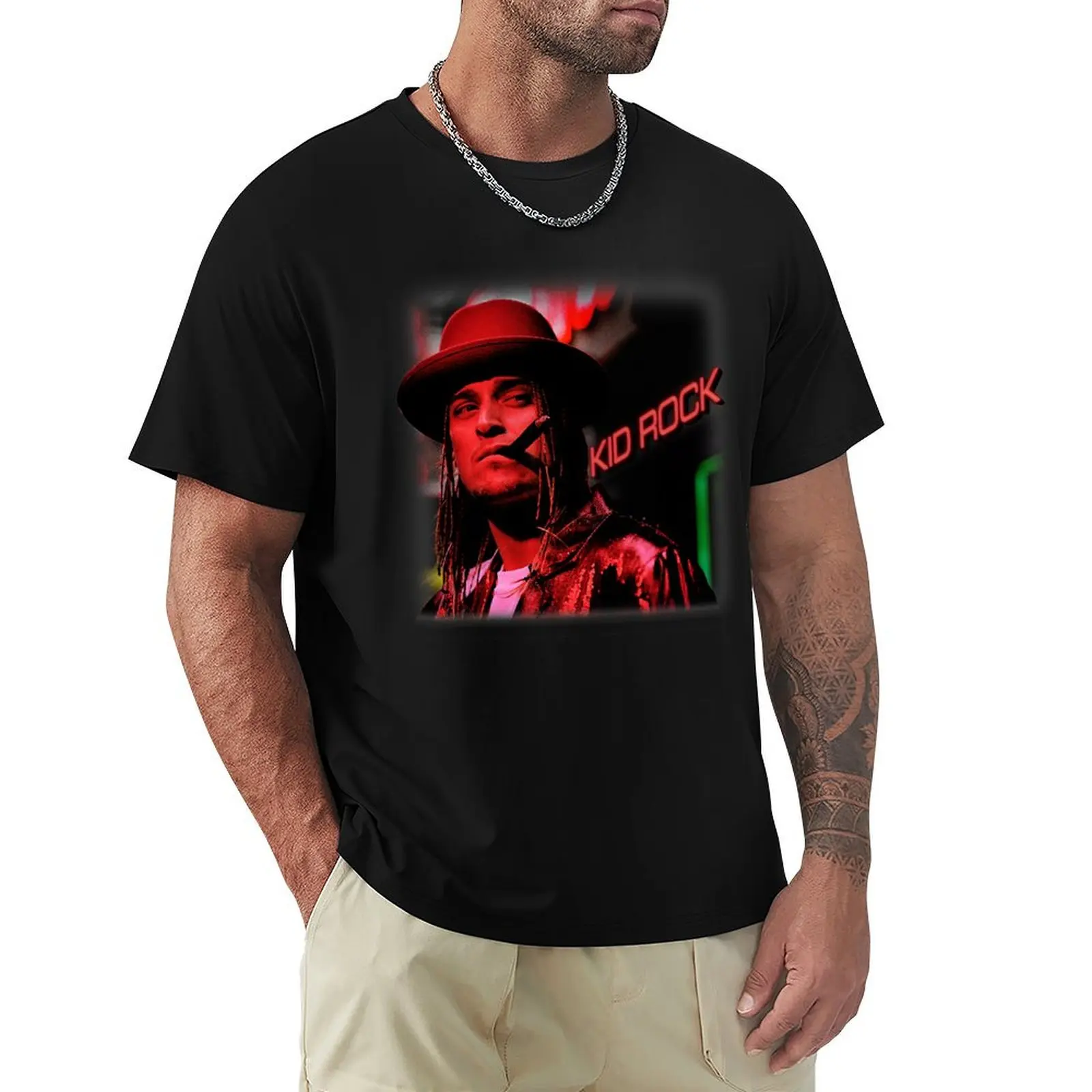 Kid Rock Devil Without A Cause T-Shirt Work Utility Short Sleeve Shirt