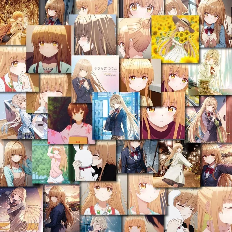 

The Angel Next Door Spoils Me Rotten Anime Stickers Akari Fujimiya Stationery Student Message Friend Kawaii Gift Waterproof Cos