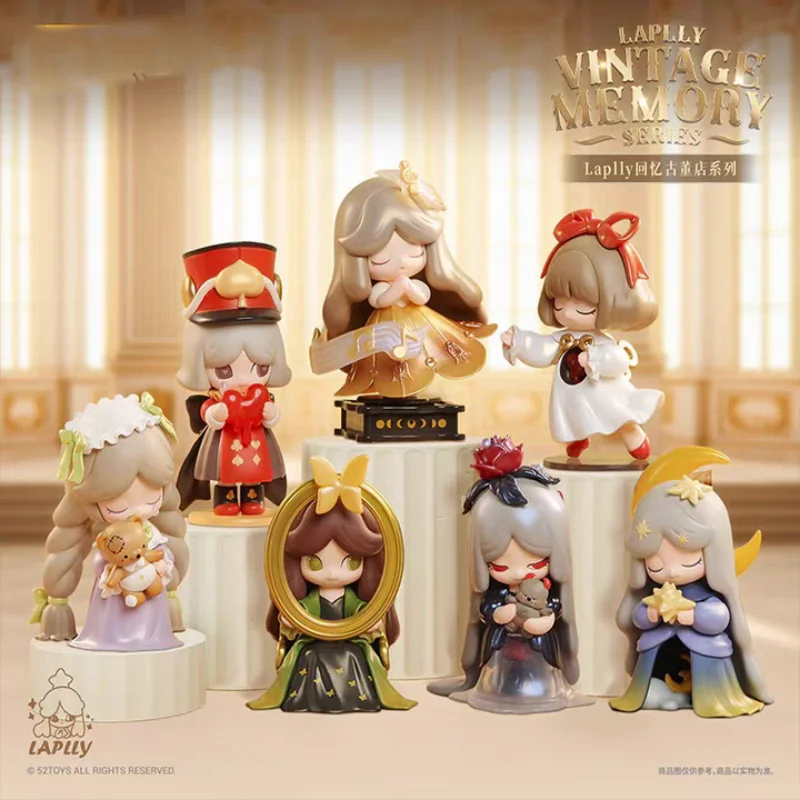 

Аутентичные Laplly Memories, антикварный магазин, слепая коробка, милая модная игрушка ручной работы, орнамент, подарок для женщин на день рождения и Рождество