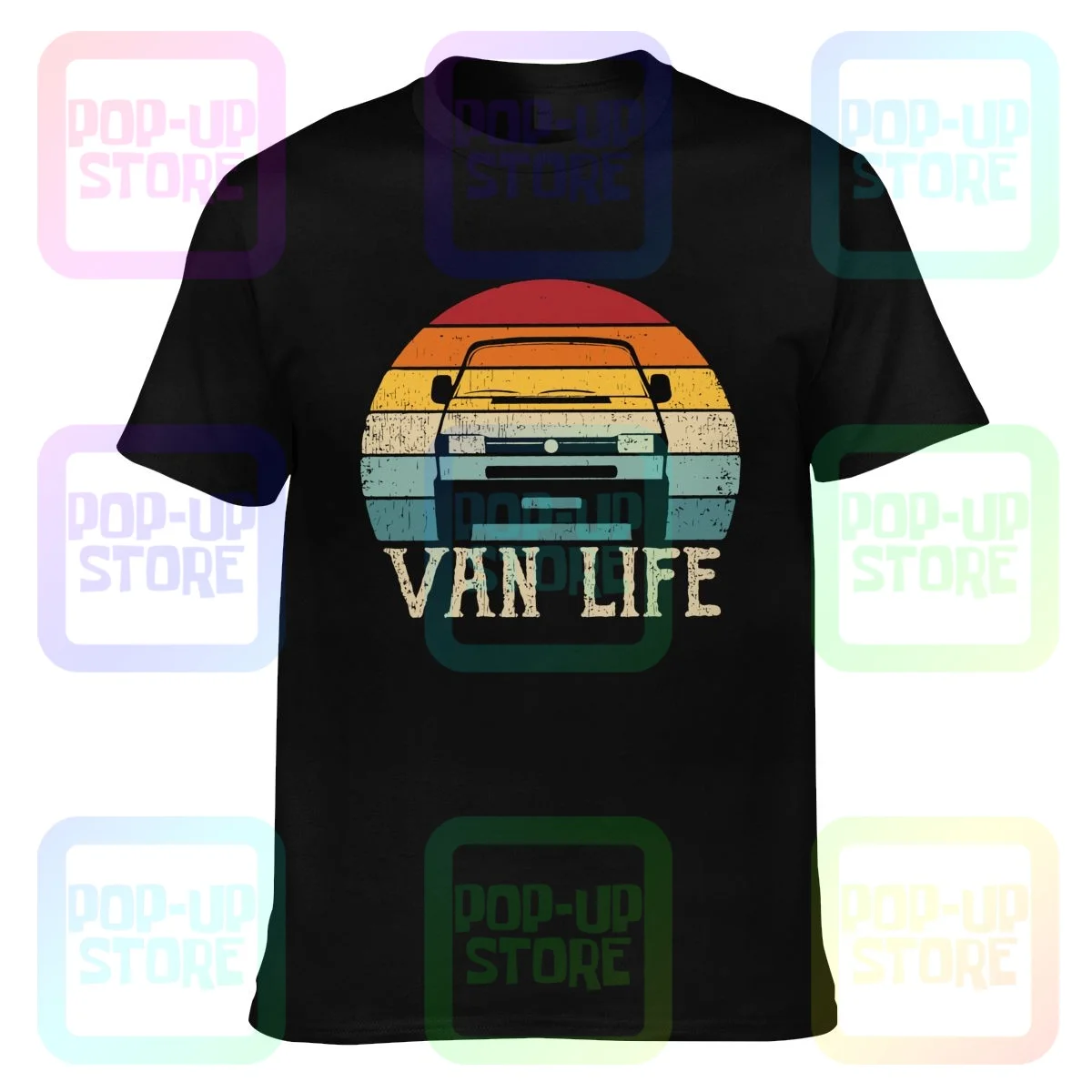 Vanlife T-shirt Tee Shirt Cool Unisex Fashion Best Seller