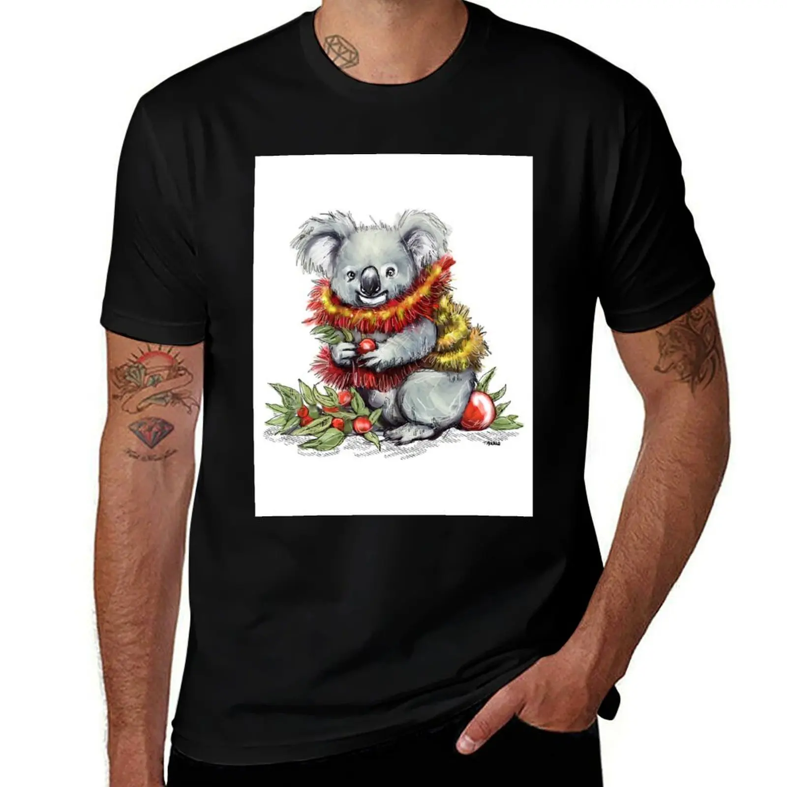 

Christmas Koala T-Shirt man t shirts graphic t shirts with prints