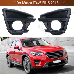 For Mazda CX-5 CX5 2015 2016 Front Bumper Fog Lamp Light Cover Frame Foglight Foglamp Trim Lid Bezel Hood KA0J50C21A KA0J50C11A