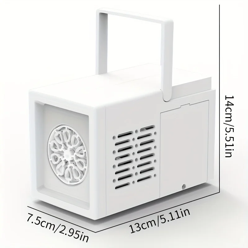 Machine à bulles Portable, jouet d'extérieur, cadeau d'anniversaire, célébration de mariage, pistolet à bulles multiples