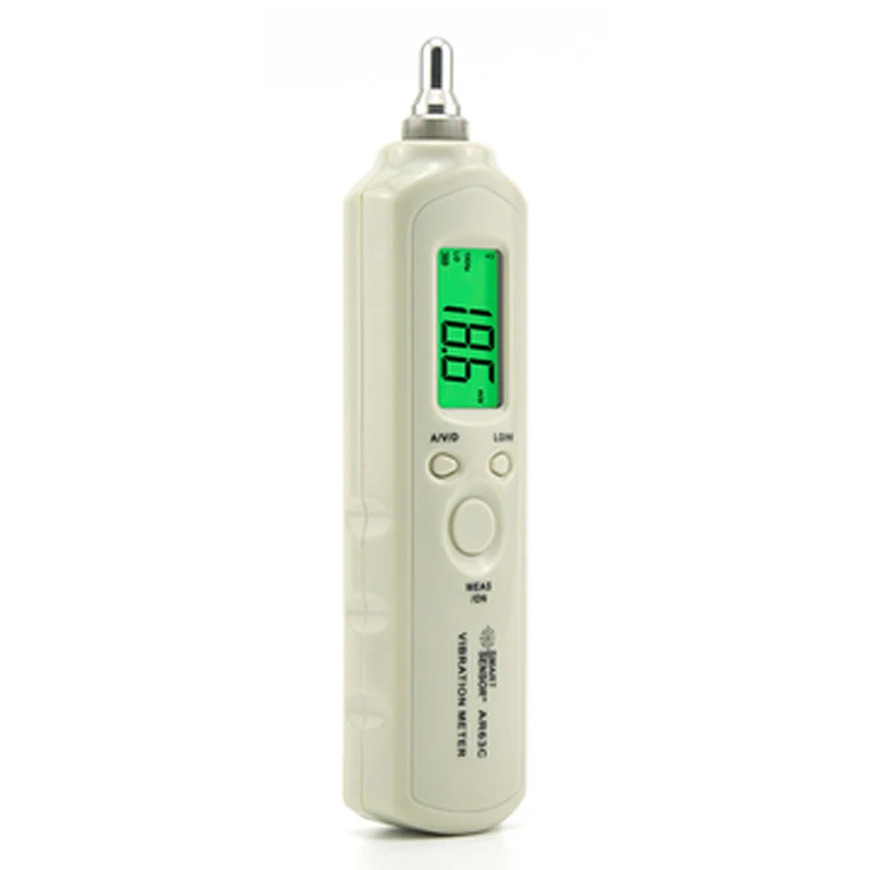 SMART SENSOR AR63C Pen Vibration Meter Tester Velocity Acceleration Displacement Measurement