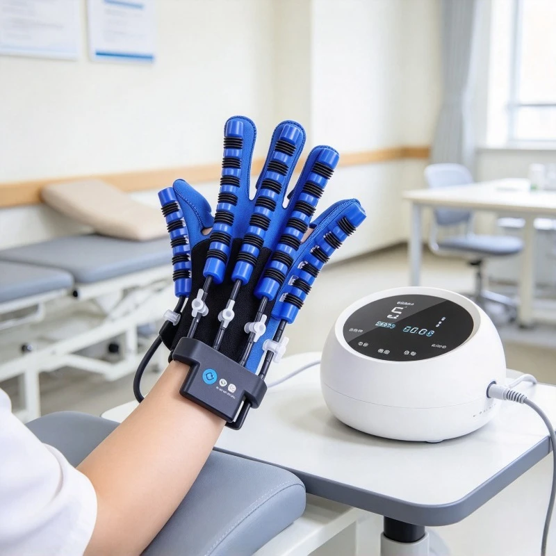 Electric Hand Rehabilitation Robot Glove Finger Training Device for Stroke Hemiplegia Hand Recovery