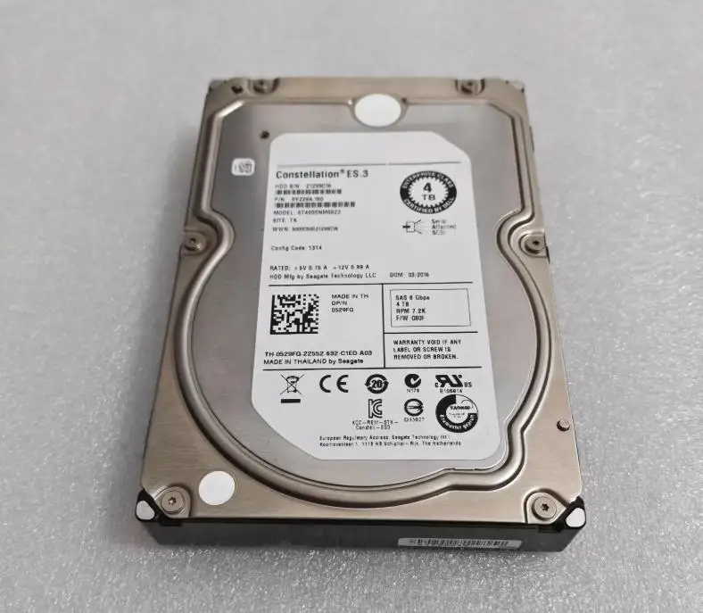 

For 0529FG ST4000NM0023 4T 3.5 SAS server hard disk 4TB