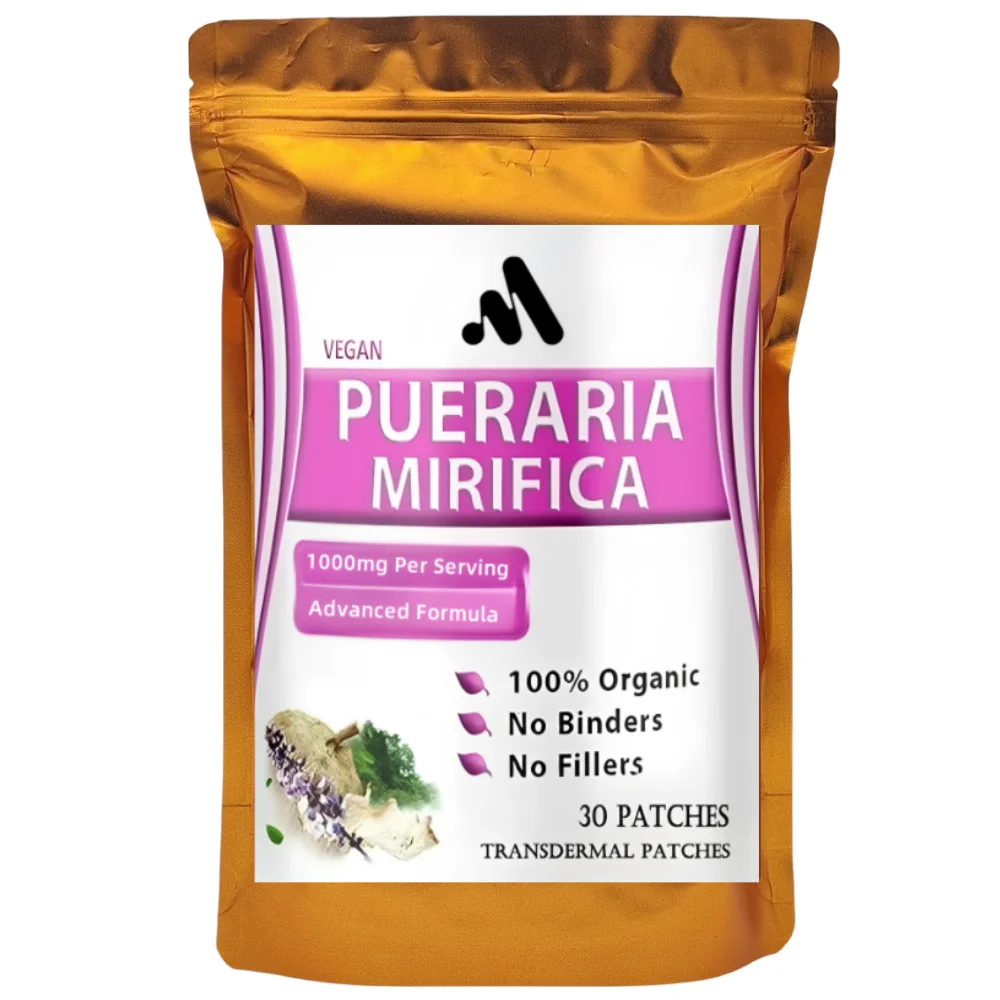 

Прозрачные пластыри Pueraria Mirifica поддерживают женское здоровье естественно, иммунную систему и энергетические 30 пластырей