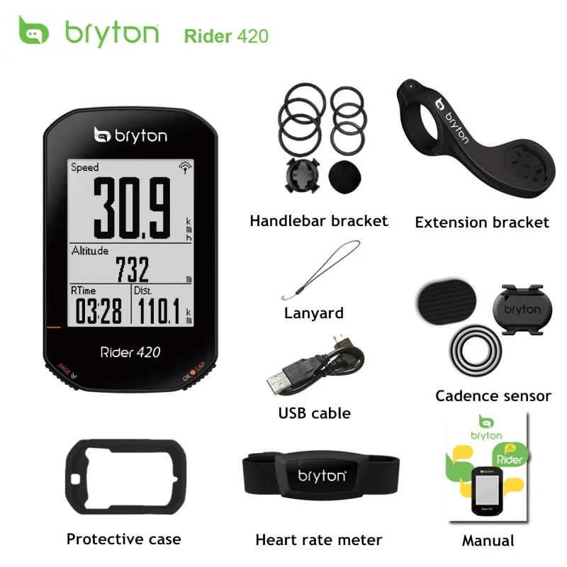 Bryton Rider 420 GPS Cycling Computer 2023
