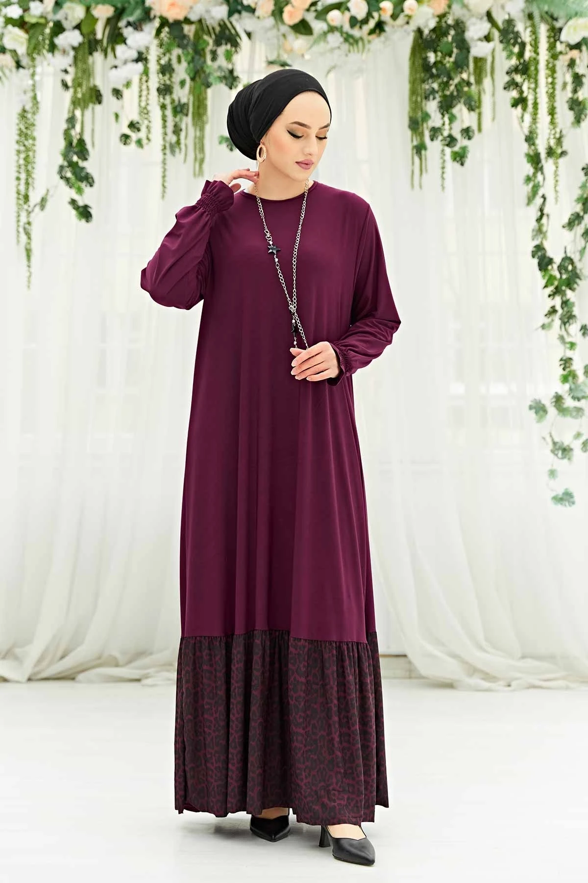 

Dress women's dresses 2021 kaftan abaya long Muslim evening dresses hijab abayas Turkish Hijab Party Casual women clothes