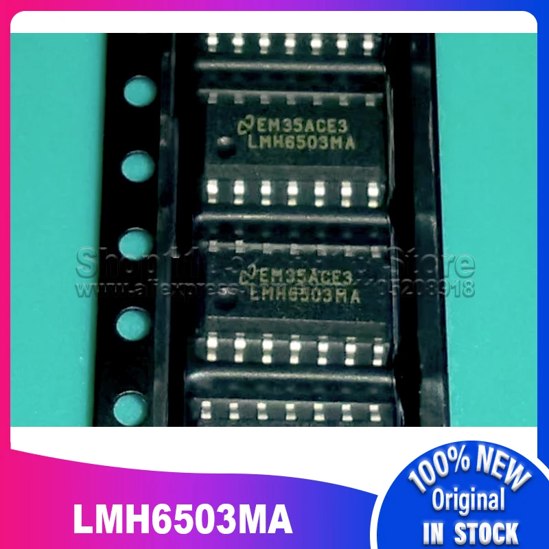 10 ชิ้น/ล็อต LMH6503MA LMH6503MAX LMH6503MAX/NOPB SOP14 100% ใหม่สต็อก