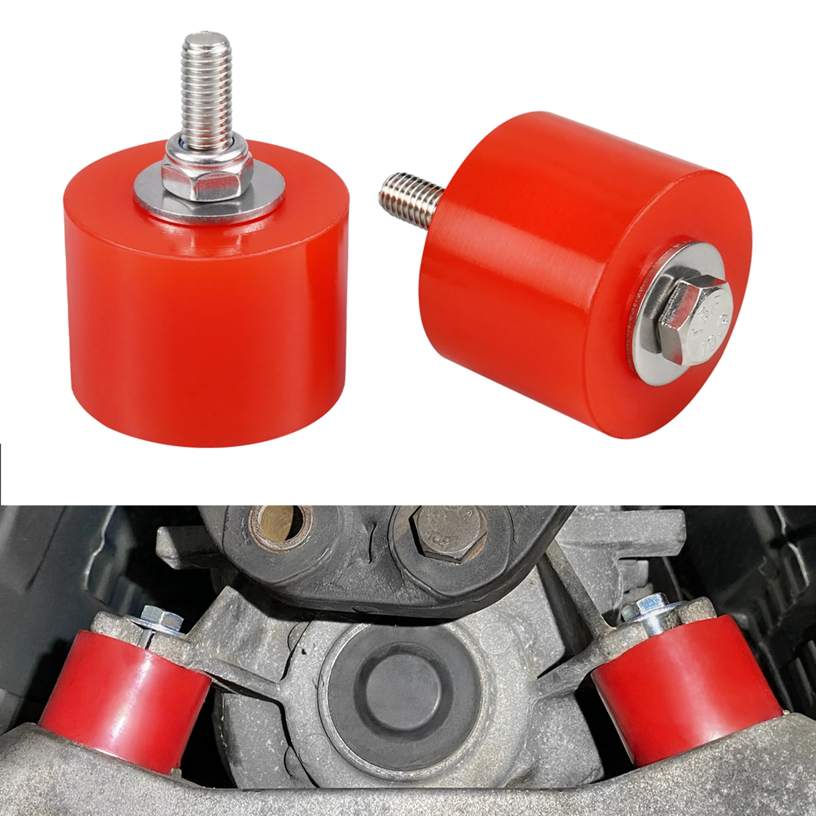 BEVINSEE Poly Transmission Racing Mounts Bushings Sets for BMW E30 E36 E46 E90 E92 E93 E82 E88 E30 Z3 Z4 325i 328i 330i 335i