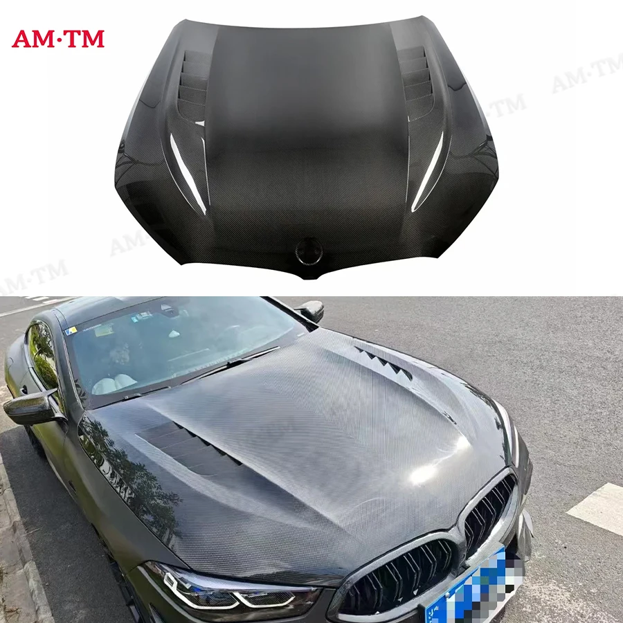 

Карбоновые детали для BMW 8 серии M8 G14 G15 G16 840 850 860: передний бампер, крышка двигателя, капот, вентиляционные отверстия, элементы обвеса кузова