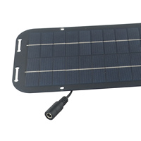12V 60W Solar Panels Charger Car Motorcycle Kick Scooter Portable Car Charger Battery Electrical Equipment Accessories