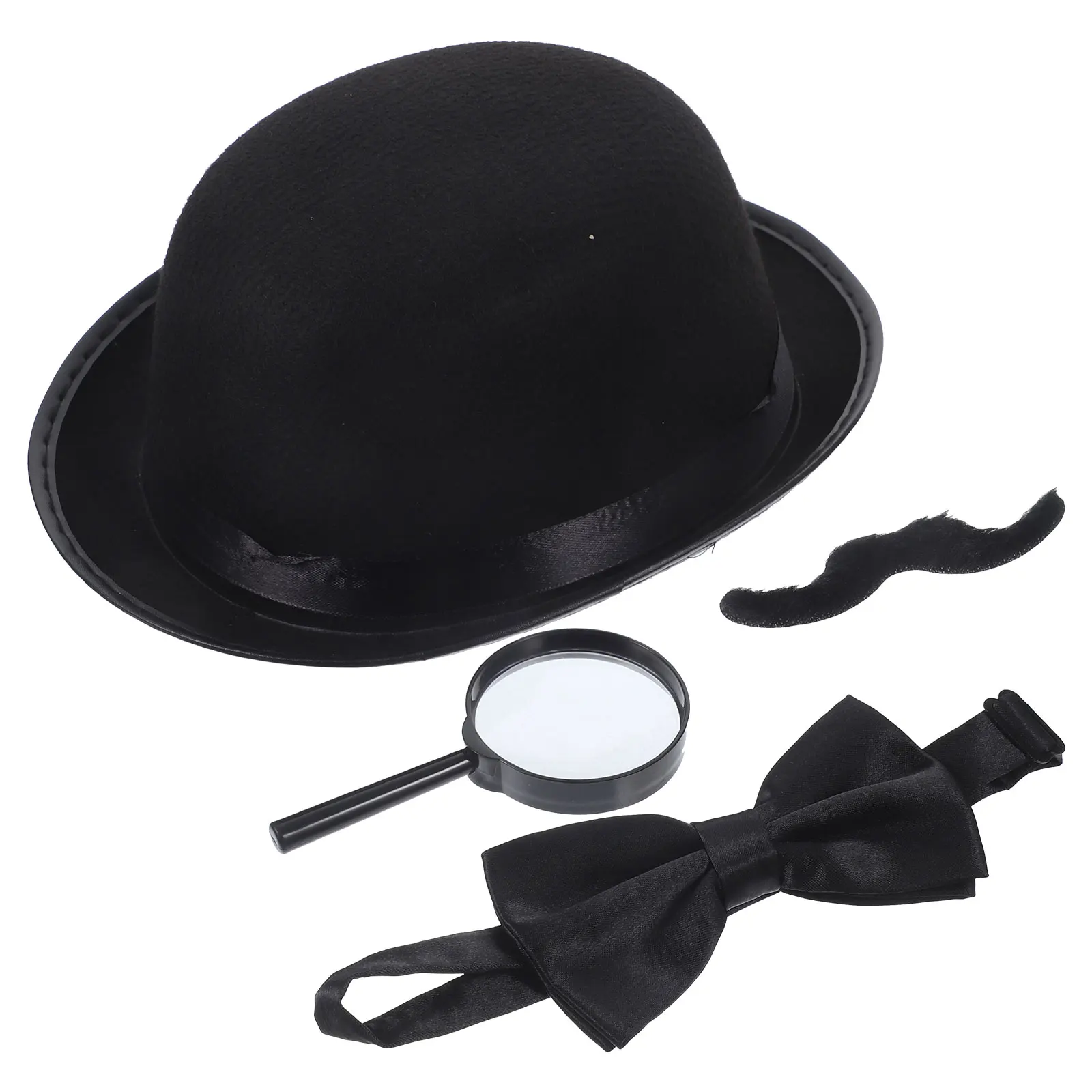 

1 set 1 Set Detective Costume Kit Lightweight Comfortable Halloween Cosplay Props Party Supplies Realistic Accessories Stage