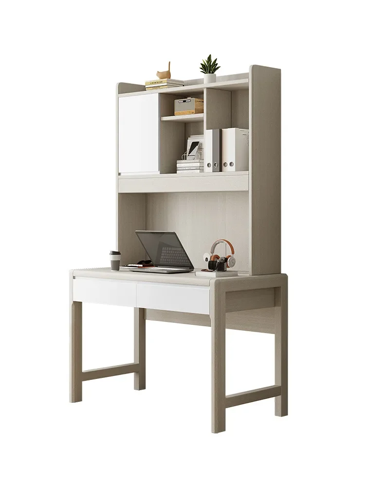 HYS computer desktop table student bookcase computer table home study bookcase integrated table