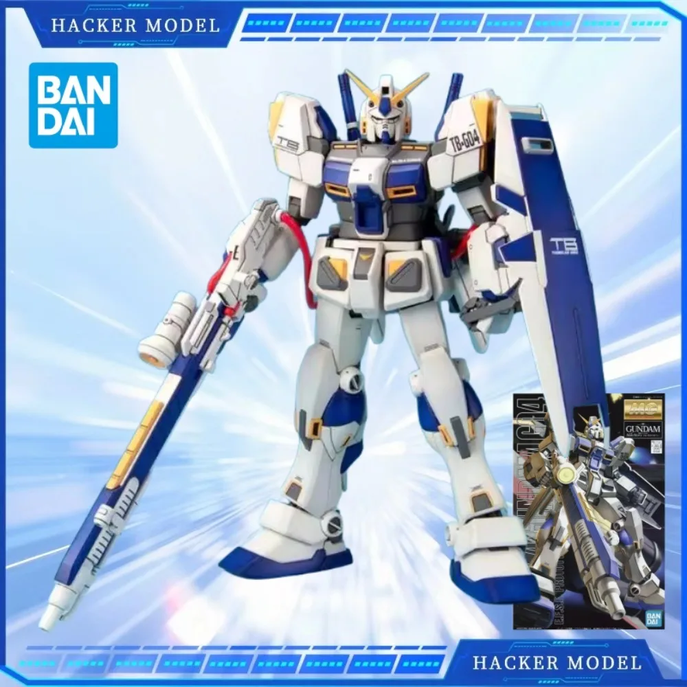 

Bandai Gundam Model MG 1/100 RX-78-4 G04 Action Figure Gunpla Building Kit Anime Assembly Model Toys for Children Figures Gift