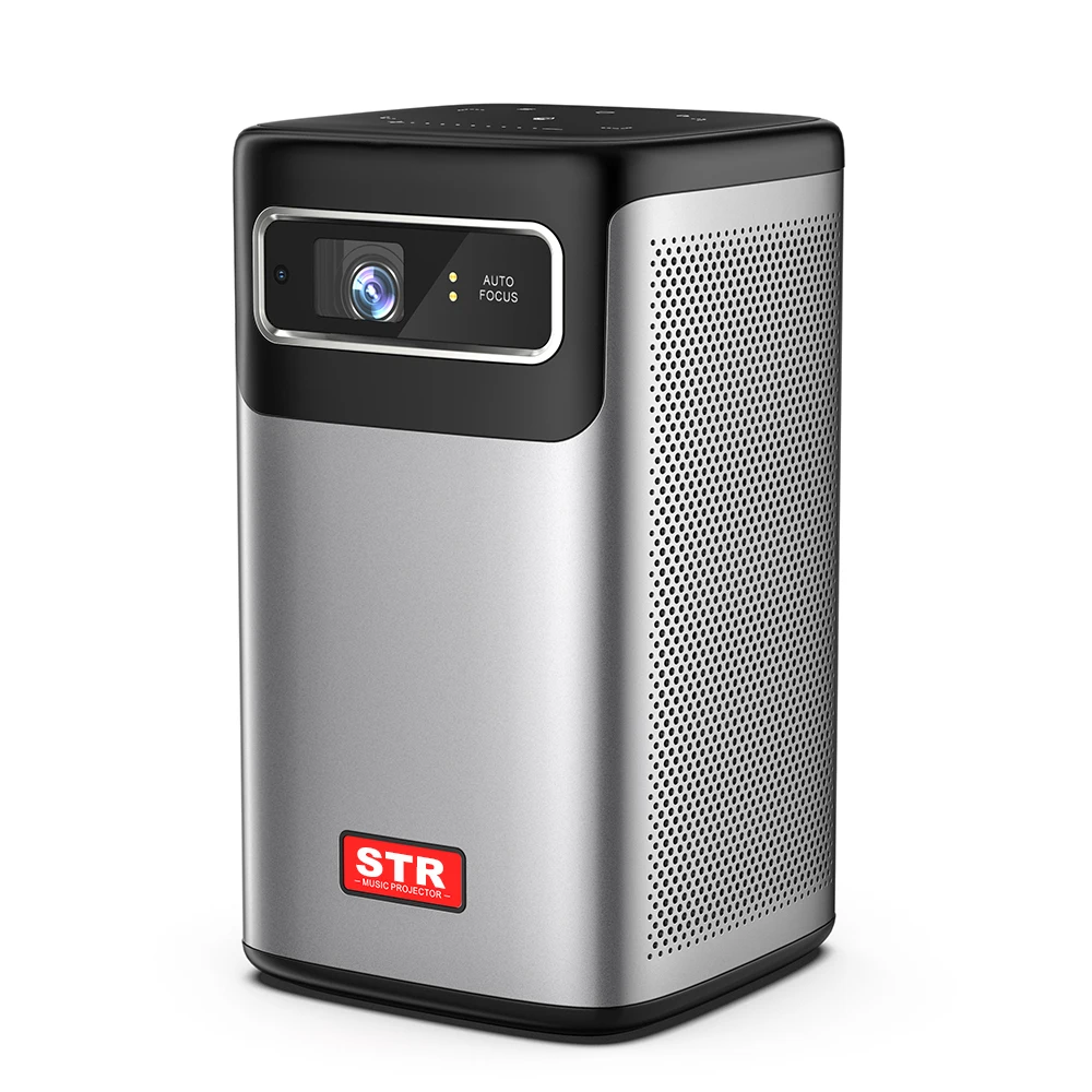 ZJZ سينما Mini Dlp العارض مسرح الذكية أندرويد واي فاي Bt Led مصباح الهاتف المحمول فيلم المحمولة في الهواء الطلق شاشة Hd ثلاثية الأبعاد متعاطي المخدرات