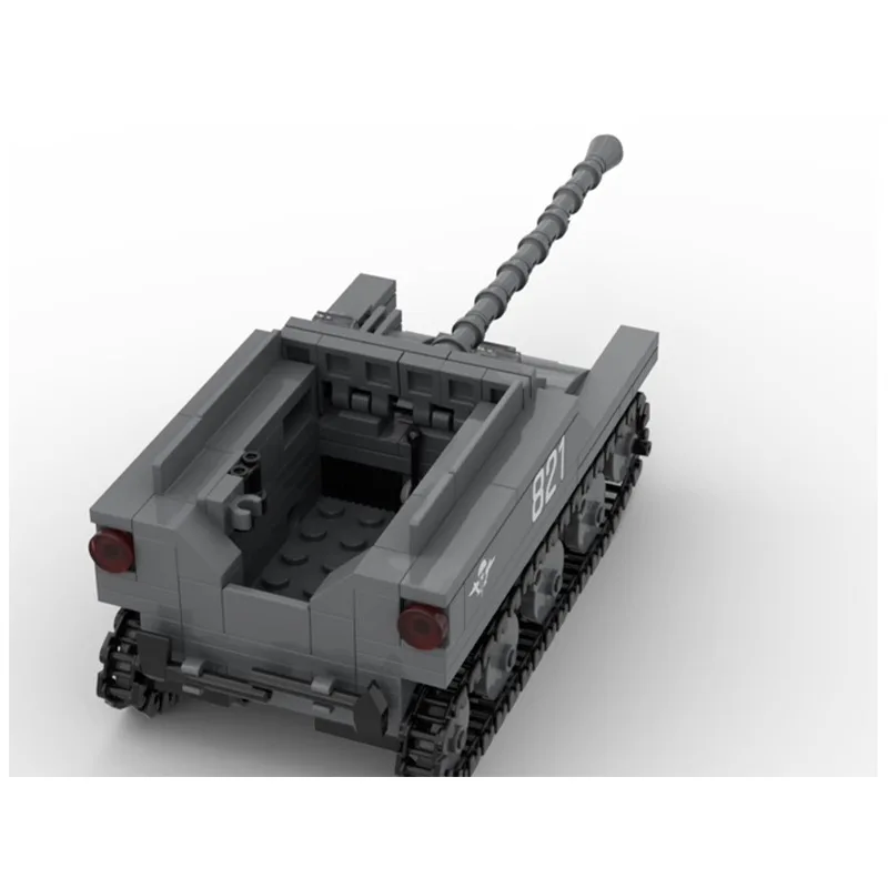 New in ASU-57 Tank Tank Military Series Models Building Blocks Education Toys Difficult to Assemble Toys Model DIY Toys Gift