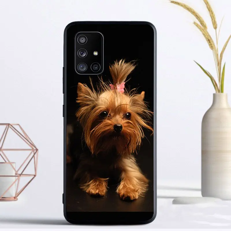 yorkshire terrier dog puppy Phone Cover For Samsung Galaxy A55 A54 5G A24 A52 A40 A13 A14 A23 A53 A32 A22 A34 A41 A42 A33 Cases