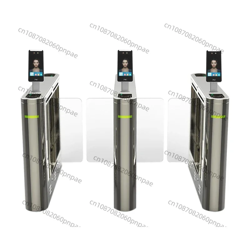 ماسح بصمات الأصابع الأمن Turnstyle Torniquete De Acceso Swing Barrier Speed Gate Turnstile System