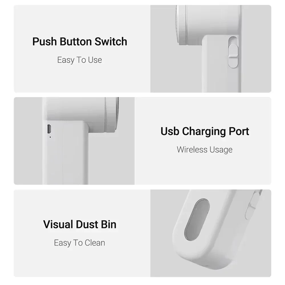 Xiaomi Mijia-eliminadores de pelusas para ropa, eliminador de pelusas, máquina de pilling, eliminador de pelusas portátil, afeitadora de ropa, eliminador de pelusas