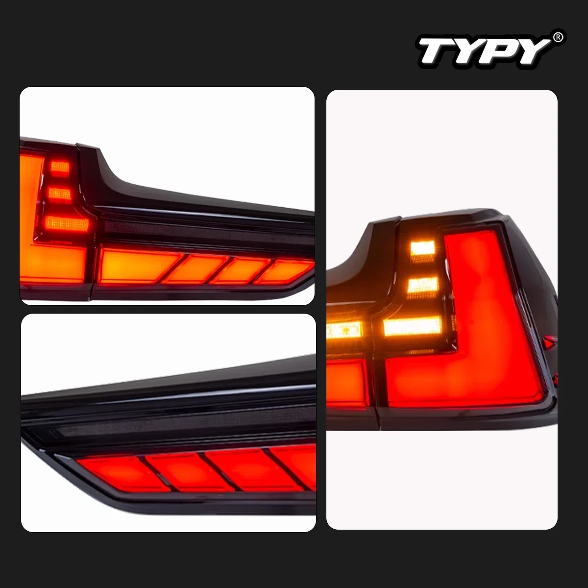 

TYPY New LED Tail Lamp Upgrade Modified For Lexus LX Taillight LX5702016-2021Taillight Dynamic Signal Tail Lamp Auto Accessories