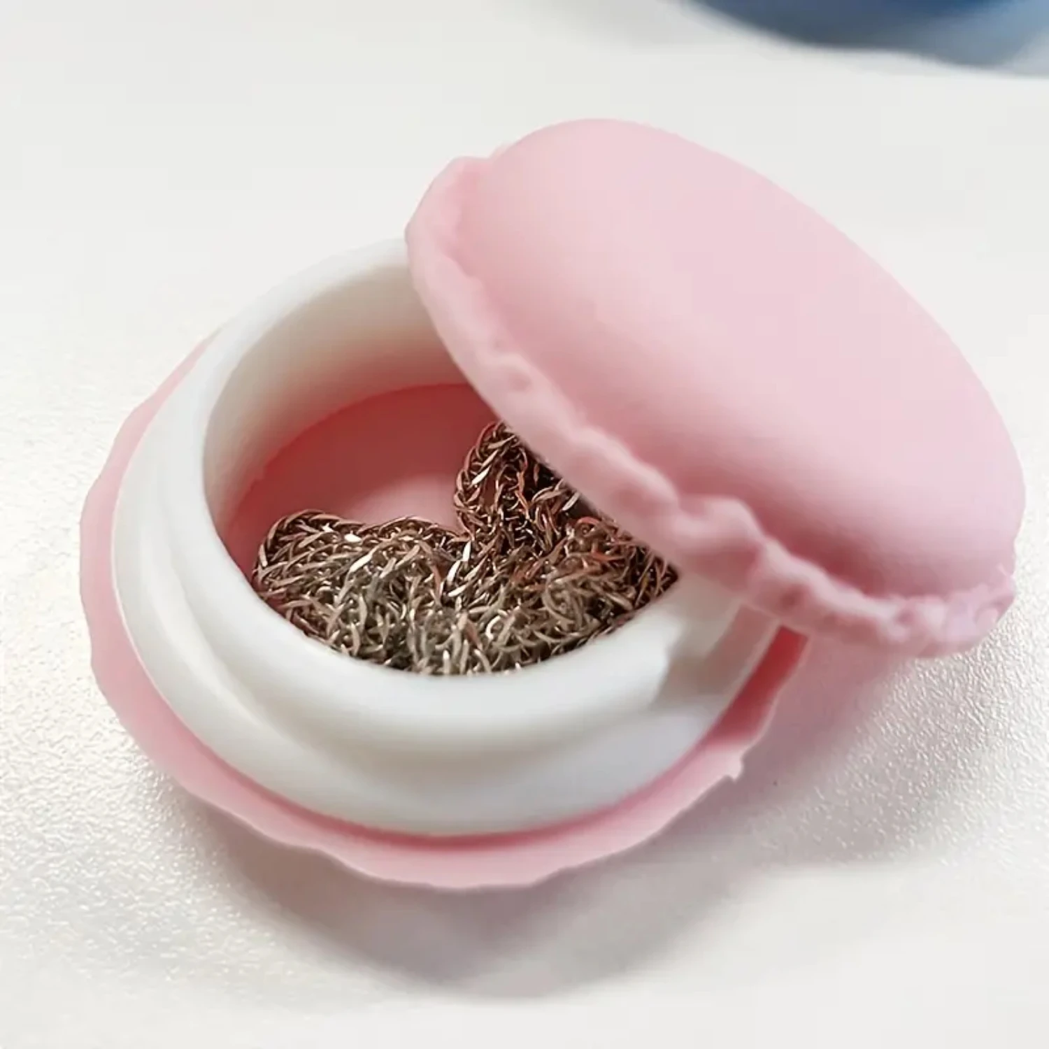 Cute Mini Candy Macaron Pill Box - Mini Jewelry and Storage Box, Colorful Organizer for Pills and Small Items in One Piece