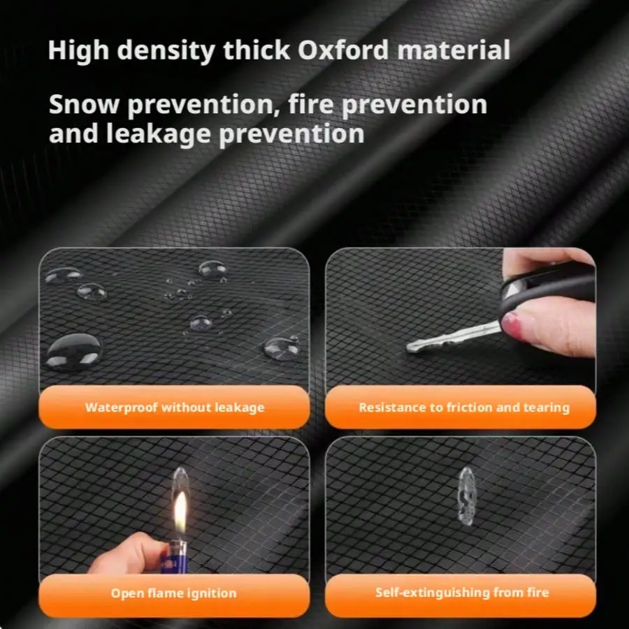 Highly Useful & Cost-Effective Car Windshield Cover, Full Windshield Anti-Freeze Anti-Snow Winter Protector