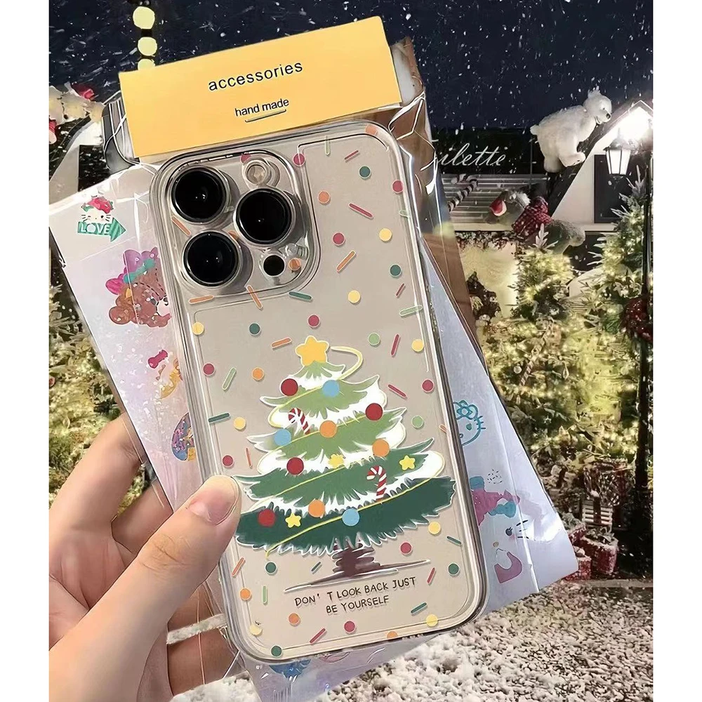 Christmas Day Gifts Luxury Phone Case for Infinix Note 40 30i 12 11 10 Zero 30 20 Smart 9 8 7 6 5 VIP Pro Plus 4G 5G Clear Cover