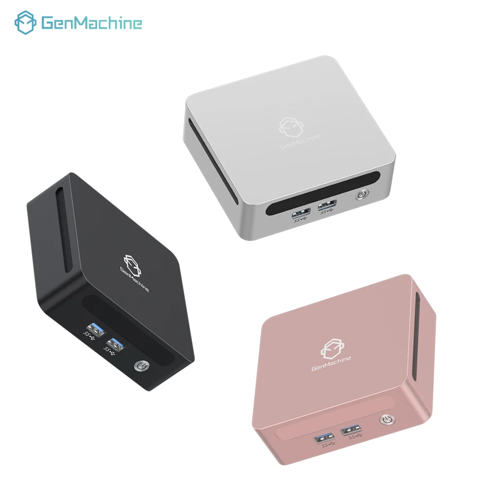 GenMachine جديد AMD Ryzen 7 5800H Win11 كمبيوتر صغير DDR4 Wifi 6 BT 5.2 كمبيوتر ألعاب مكتبي OEM ODM 3 شاشة عرض #5