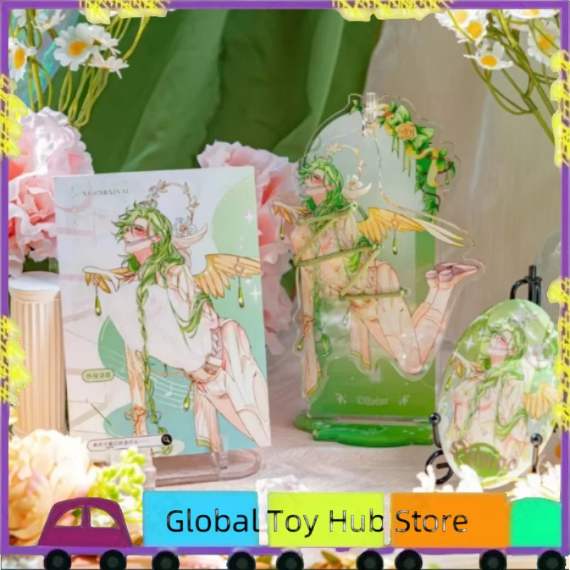 Anime carnaval juego Eiden Olivine personaje insignia de pie Nu Doujinshi Valley decoración del hogar figura de juguete de acción tarjeta coleccionable