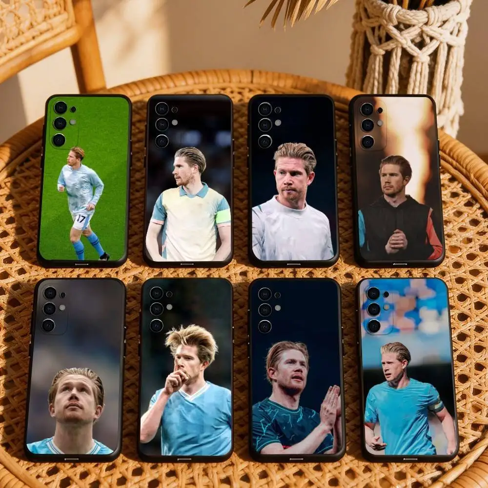 Athlete K-Kevin De B-Bruyne  Phone Case Black Silicone Soft For Samsung S25,S24,S21,S22,S23,S30,Ultra,S20,Plus,Fe,Lite