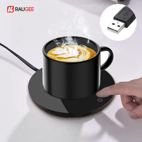 Mug Warmer USB Coffee Cup Heater Electic Milk Tea Coffee Cup Warmer Thermostatic Heating Coaster Cup Mug Warmer for Office Home