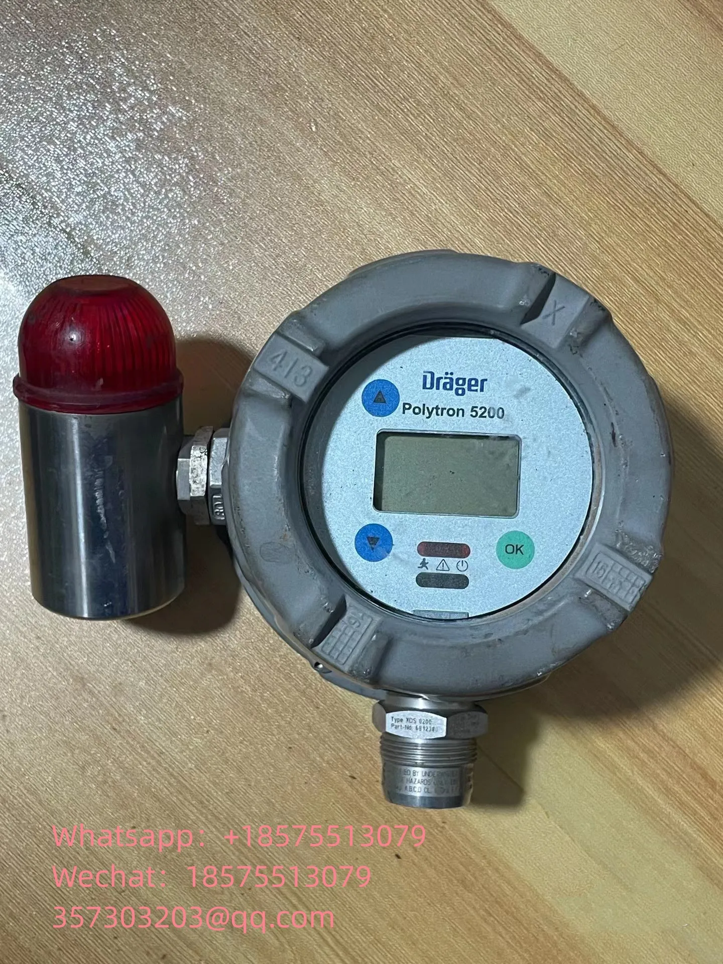 

For Drager Polytron5200 Combustible Gas Detector USED