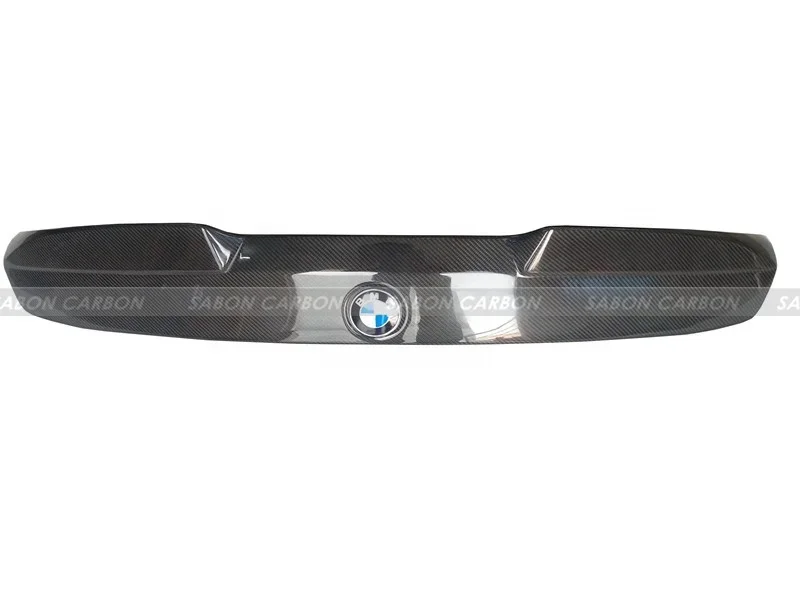 For BMW F87 M2 Competition M235i MP CLS style carbon fiber rear TRUNK LID Spoiler 2017-19