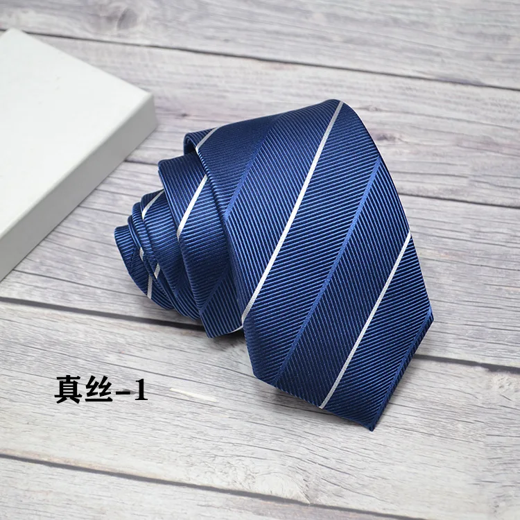 In stock new men's business silk tie, work clothes, wedding groom, mulberry silk tie