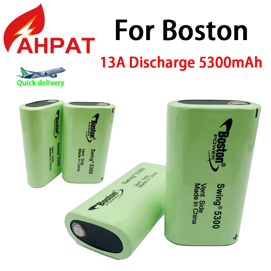 5300mAh 3.7V New Original Battery For BOSTON POWER SWING 5300 Low Temperature Fuel Lithium Batteries Cell 13A Discharge