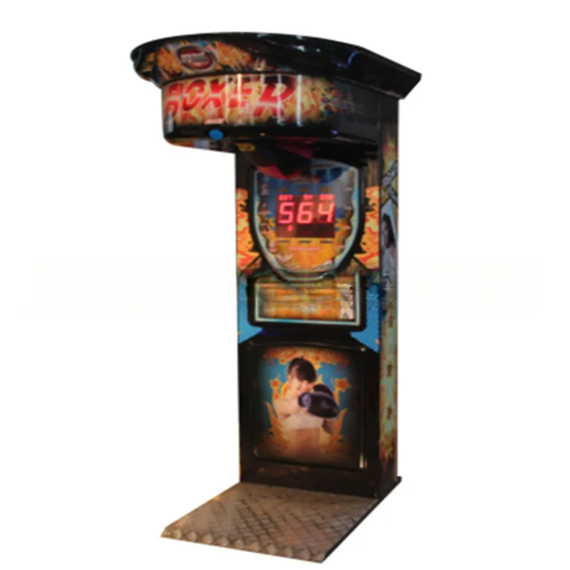 

Coin Operated Game Machine, Adult Force Measurement Boxing Champion Battle Venting Machine
