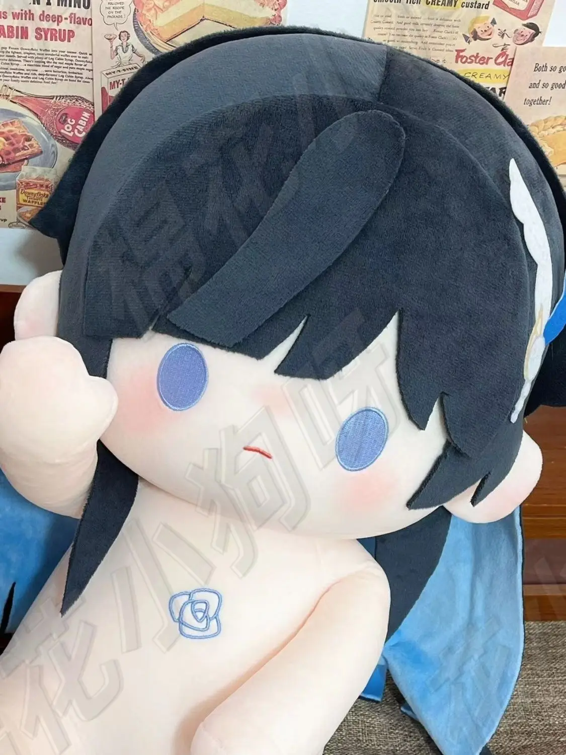 40CM 게임 그레이 레이븐: 처벌 셀레나 귀여운 코스프레 봉제 인형 바디 만화 드레스 의류 플러시 장난감 크리스마스 선물