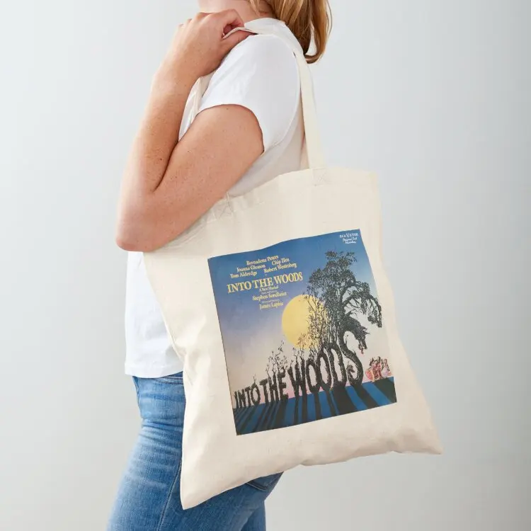 حقيبة حمل أصلية من Into the Woods حقيبة كبيرة للمتسوقين حقائب نسائية قابلة لإعادة الاستخدام حقيبة مخصصة