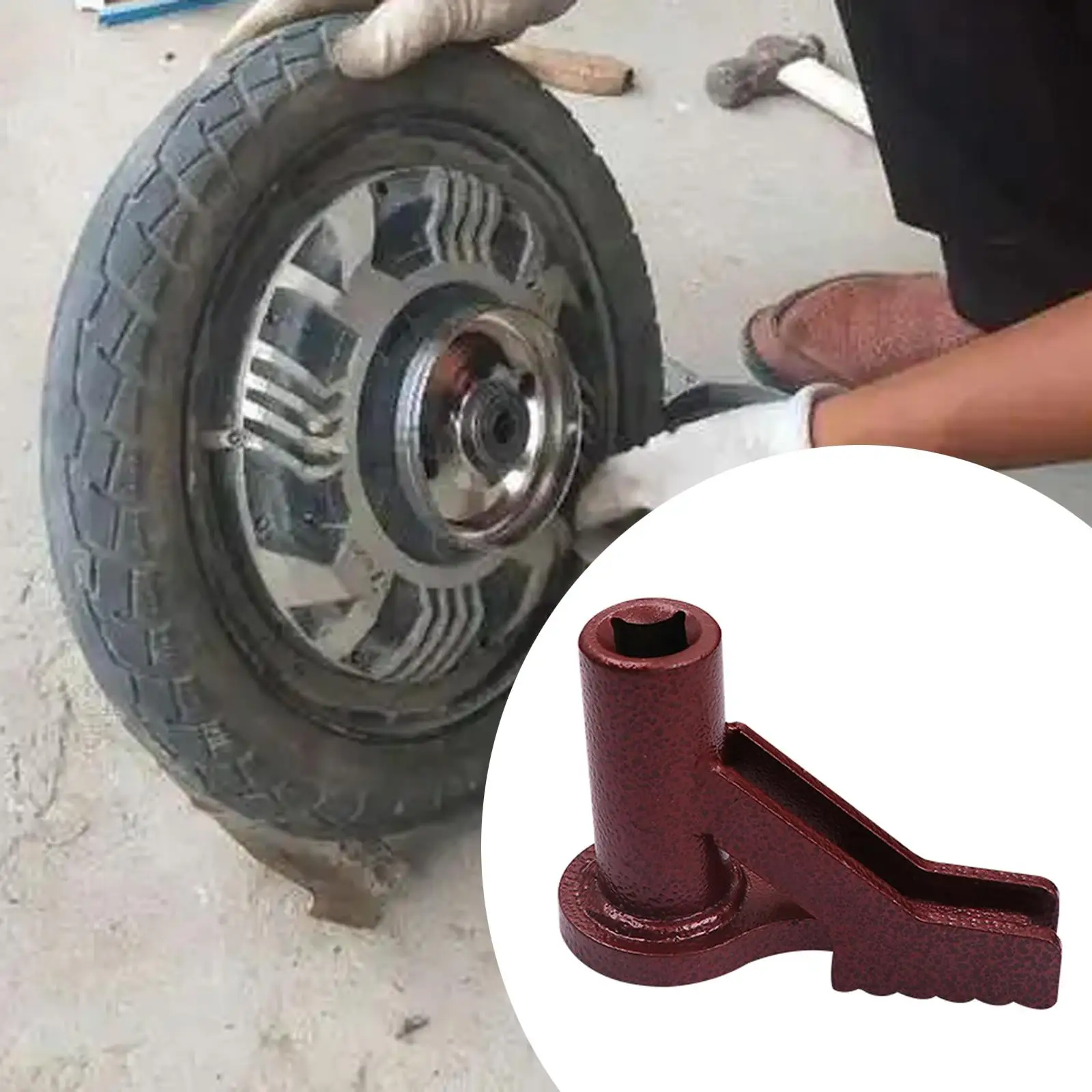 Removedor de tambor de freio traseiro de motocicleta, instalador de reparo de garagem de veículo elétrico