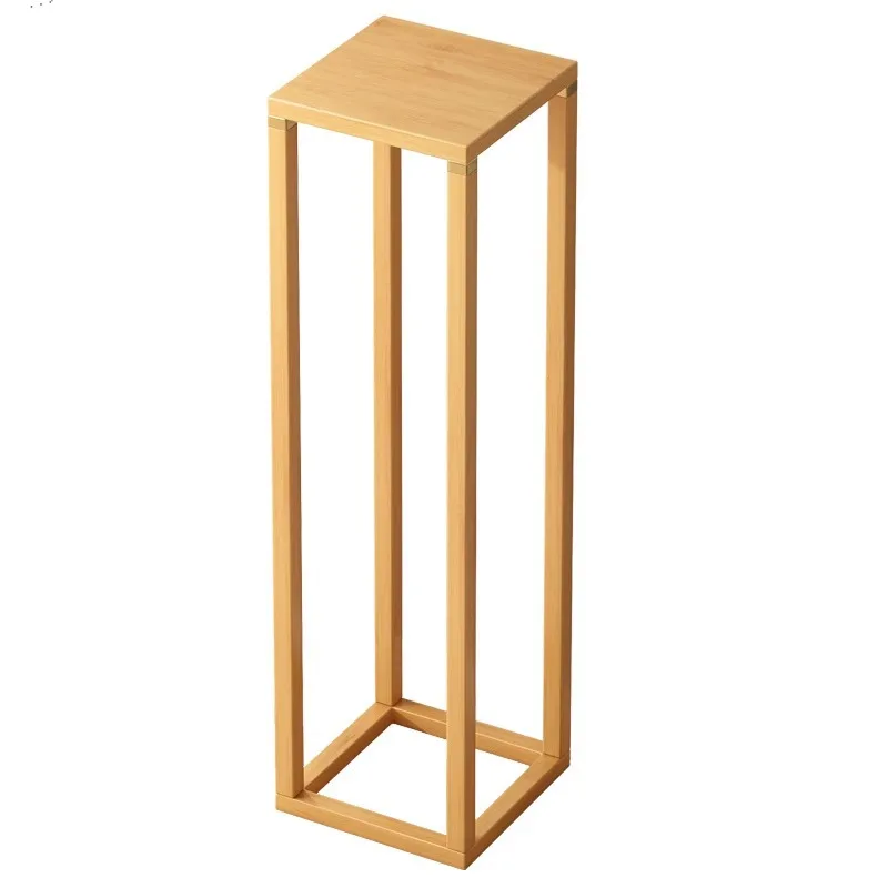 Living Room Floor-to-ceiling Solid Wood Flower Pot Rack, Indoor New Chinese-style Ornament Rack