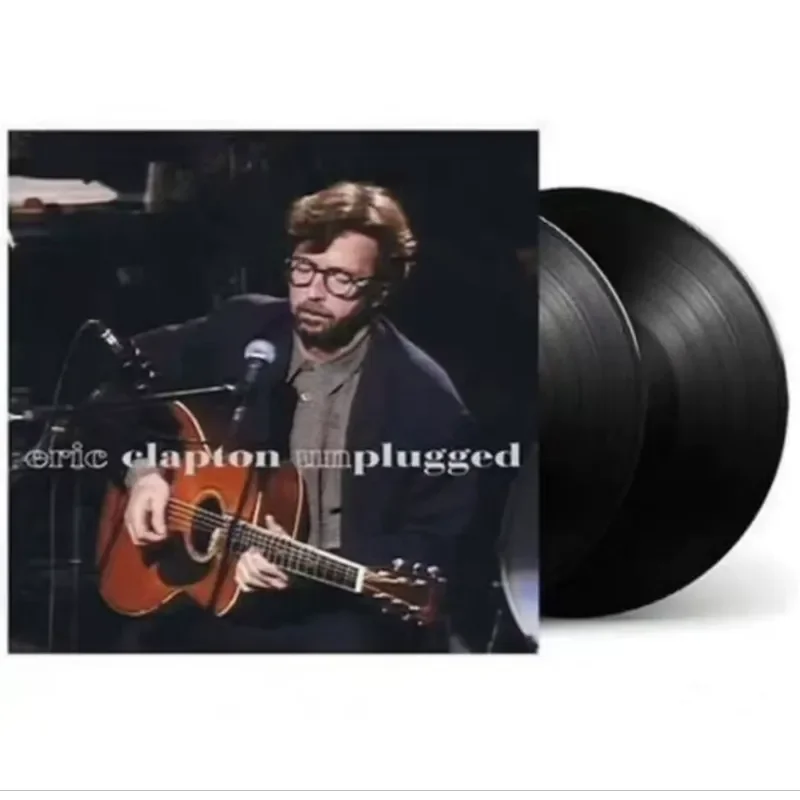 

Double Disc Commemorative Edition Eric Clapton Unplugged Vinyl 2LP for Vinyl Record Players