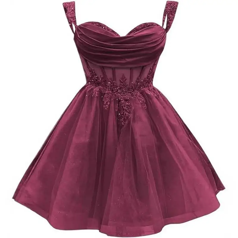 robe-de-soiree-cocktail-courte-a-bretelles-brodee-et-ornee-de-motifs-coupe-ajustee-pour-demoiselle-d'honneur-style-luxe-leger-a-sequins-avec-jupe-bouffante-pour-adulte-personnalisable