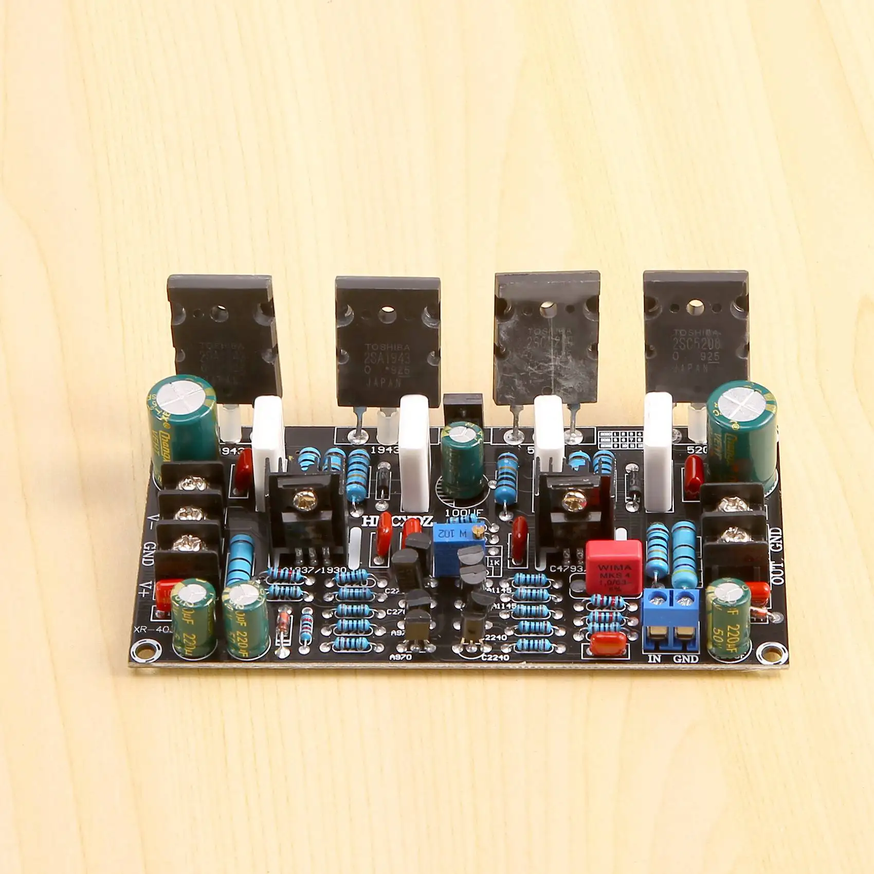 Mono Power Amplifier Board 1943+5200 High Power 200W After Tube Amp Board
