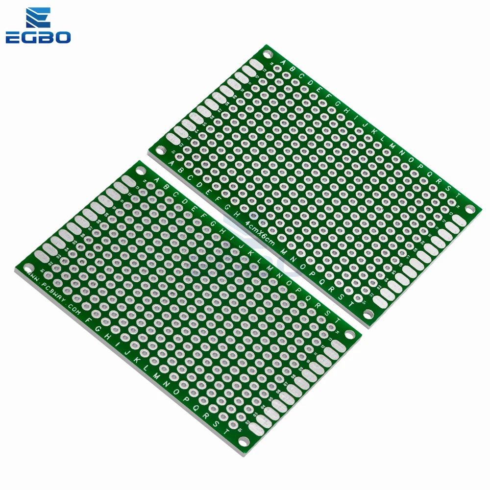 5x7 4x6 3x7 2x8cm FR-4 Double Side Prototype Diy Universal Printed Circuit PCB Board Protoboard For5x7 4x6 3x7 2x8cm