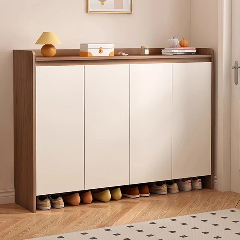 Scarpiera estetica bianca verticale salvaspazio dormitorio universitario elementi essenziali scarpiera interna Muebles decorazione del soggiorno