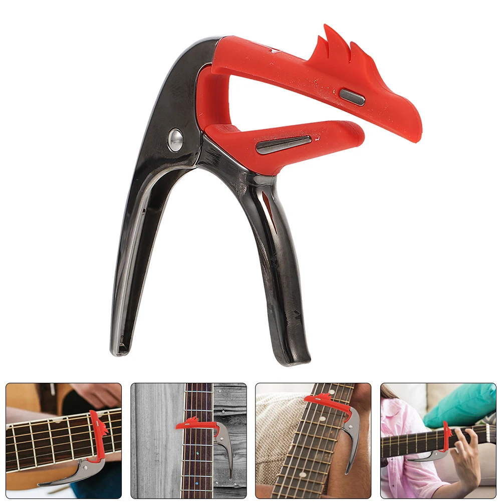 

Capo Guitar Clamping Tuning Capos for Acoustic Adjustable Zinc Alloy Bass Accessories