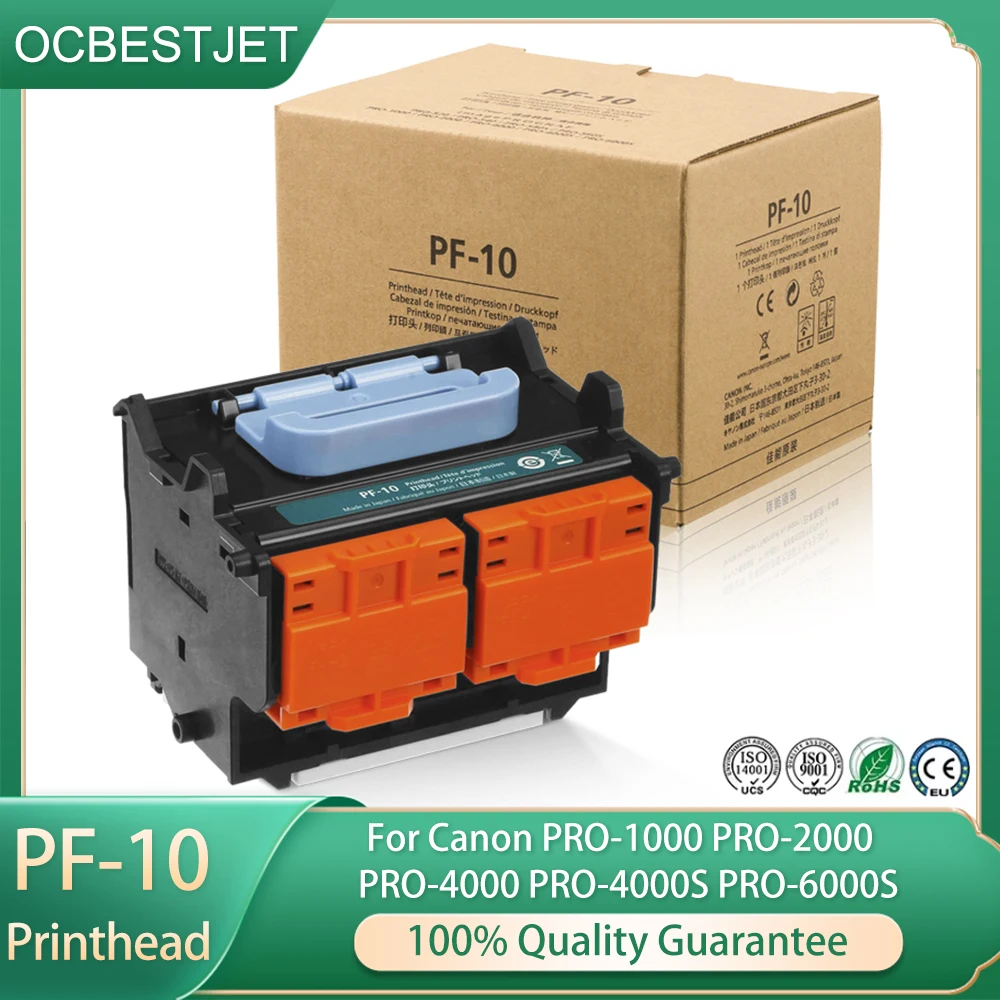 PF-10 Compatible Print Head for Canon High Yield Compatible ImagePROGRAF PRO-1000 PRO-2000 PRO-4000 PRO-4000S PRO-6000S Printer