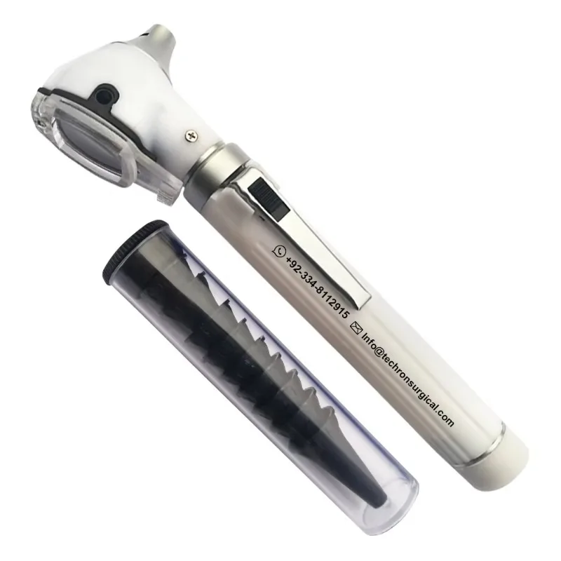 

【2026】Fiber Optic LED Mini Otoscope Green Color